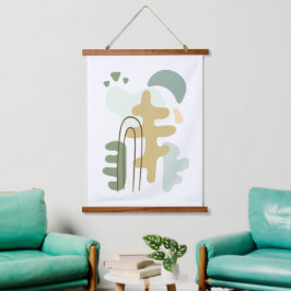 Het bos moderne Abstract Hangend Wandkleed