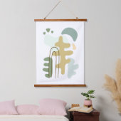 Het bos moderne Abstract Hangend Wandkleed (Slaapkamer)