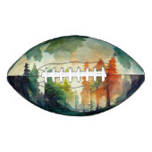 Het bos (natuur) american football (Voorkant)