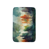 Het bos (natuur) badmat (Voorkant Verticaal)