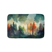 Het bos (natuur) badmat (Voorkant)