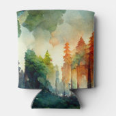 Het bos (natuur) blikjeskoeler (Achterkant)