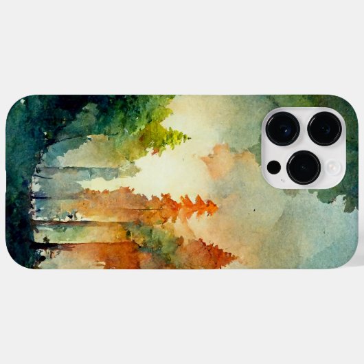 Het bos (natuur) Case-Mate iPhone case (Achterkant (horizontaal))