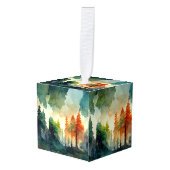 Het bos (natuur) decoratie (Voorkant hoekig)