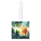 Het bos (natuur) decoratie (Voorkant)