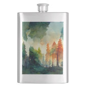 Het bos (natuur) flacon (Voorkant)