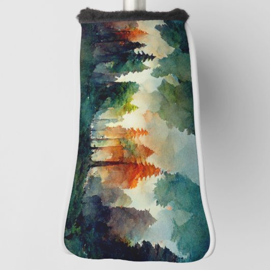 Het bos (natuur) golfheadcover (Draai 90)