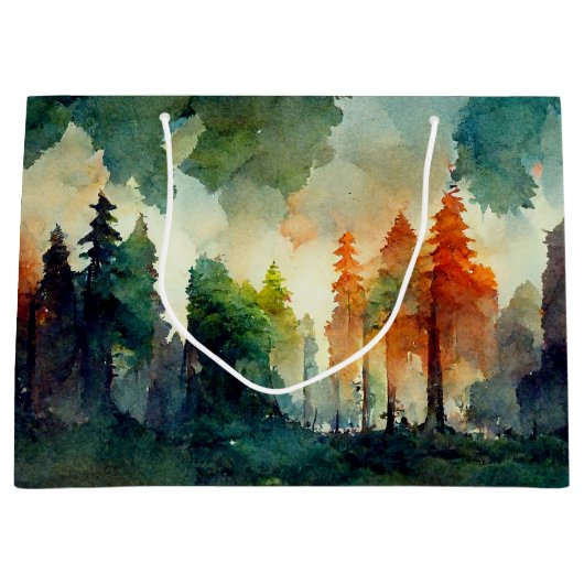 Het bos (natuur) groot cadeauzakje (Voorkant)