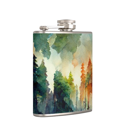 Het bos (natuur) heupfles (Rechts)