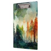 Het bos (natuur) klembord (Links)