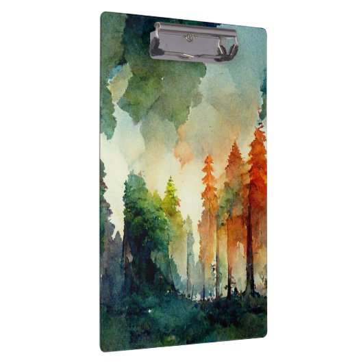 Het bos (natuur) klembord (Rechts)