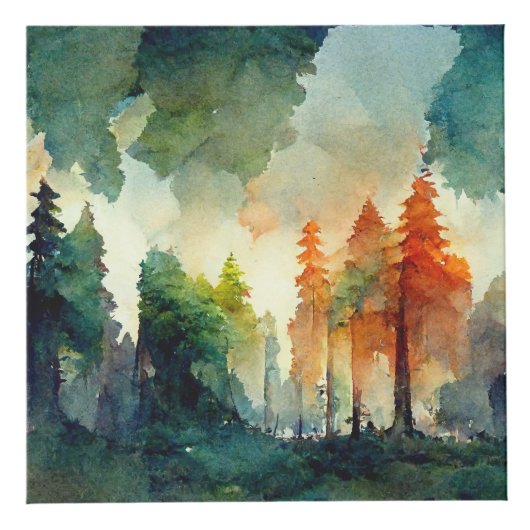 Het bos (natuur) kubus (Rechts)