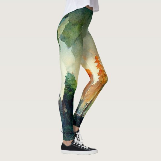 Het bos (natuur) leggings (Rechts)