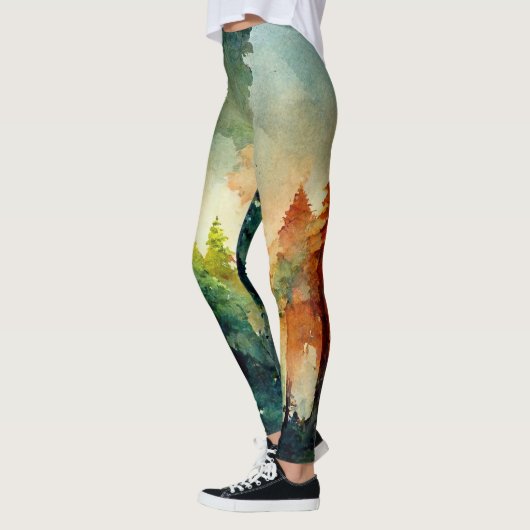Het bos (natuur) leggings (Links)