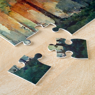 Het bos (natuur) legpuzzel