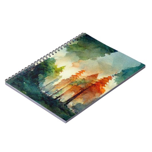 Het bos (natuur) notitieboek (Linkerzijde)