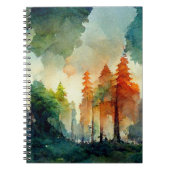 Het bos (natuur) notitieboek (Voorkant)