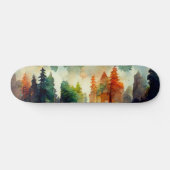 Het bos (natuur) persoonlijk skateboard (Horizontaal)