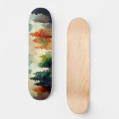 Het bos (natuur) persoonlijk skateboard (Voorkant)