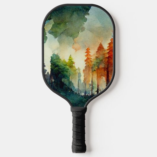Het bos (natuur) pickleball paddle (Voorkant)