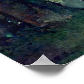 Het bos (natuur) poster (Hoek)