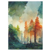 Het bos (natuur) tafelkleed (Voorkant)