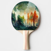Het bos (natuur) tafeltennisbatje (Voorkant)