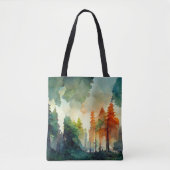 Het bos (natuur) tote bag (Voorkant)
