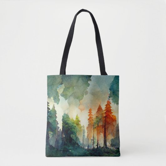Het bos (natuur) tote bag (Voorkant)