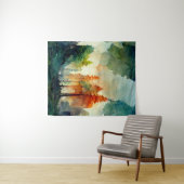 Het bos (natuur) wandkleed (In Situ (horizontaal))