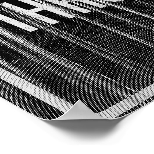 Het bos poster (Hoek)