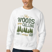 Het bos roept trui (Voorkant)