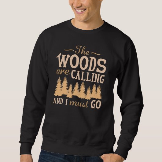 Het bos roept trui (Voorkant)