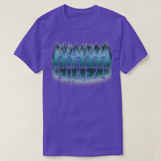 Het bos t-shirt (Design voorkant)
