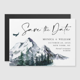 Het bos van de bergen sparen de Magnetische Kaart 