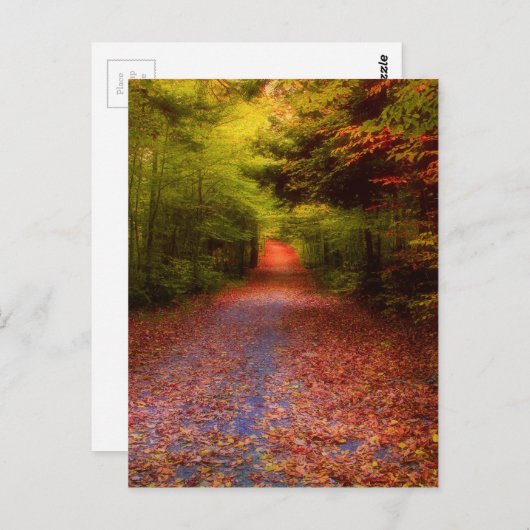 Het Bos van de nauwe vallei Briefkaart (Voorkant / Achterkant)