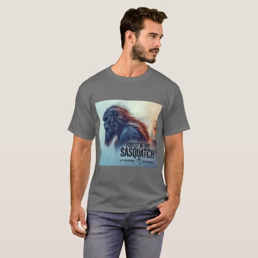 Het bos van de Sasquatch 2 T-shirt (Voorkant volledig)