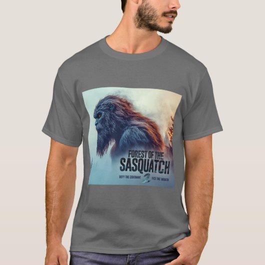 Het bos van de Sasquatch 2 T-shirt (Voorkant)