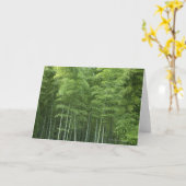 Het Bos van het bamboe Kaart (Gele Bloem)