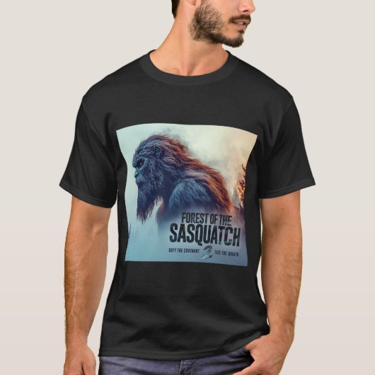 Het bos van het Sasquatch T-shirt (Voorkant)
