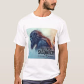 Het bos van het Sasquatch T-shirt (Voorkant)