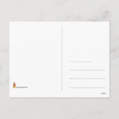 Het bos van Kerstmis Feestdagenkaart (Achterkant)