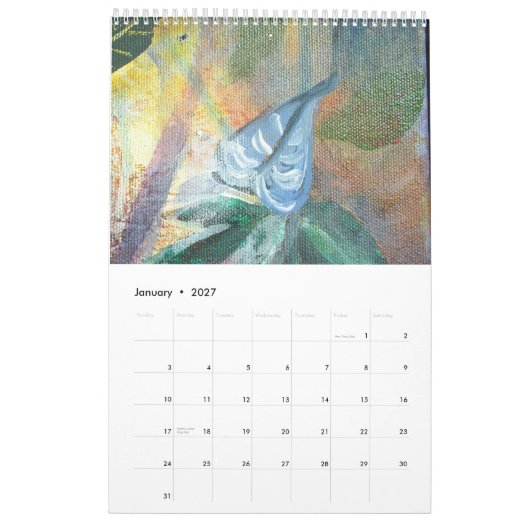 Het bos van Life Calender, gezien rond het bos Kalender (Jan 2027)