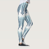 Het bos van Snowy loopt door Leggings (Rechts)