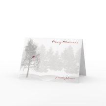 Het Bos van Snowy White met Rode Kardinaal