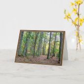 Het Bos van Walden: Een ochtendgang is een zegen Kaart (Gele Bloem)