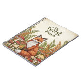 "Het bos weet" - Autumnal Notitieboek voor de Coz (Linkerzijde)