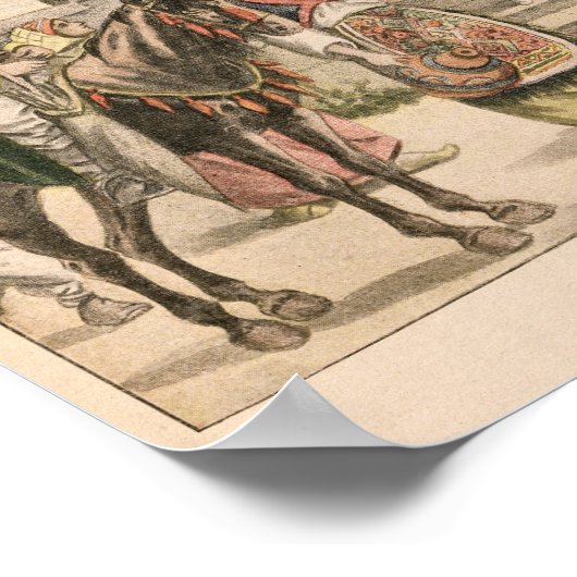 Het Bosnisch paviljoen op de Universele Vergroting Poster (Hoek)