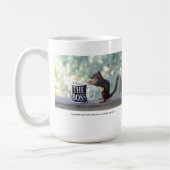 "Het Boss-eekhoorn" Koffiemok (Links)