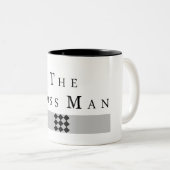 HET BOSS-MAN, Baas Tweekleurige Koffiemok (Voorkant rechts)